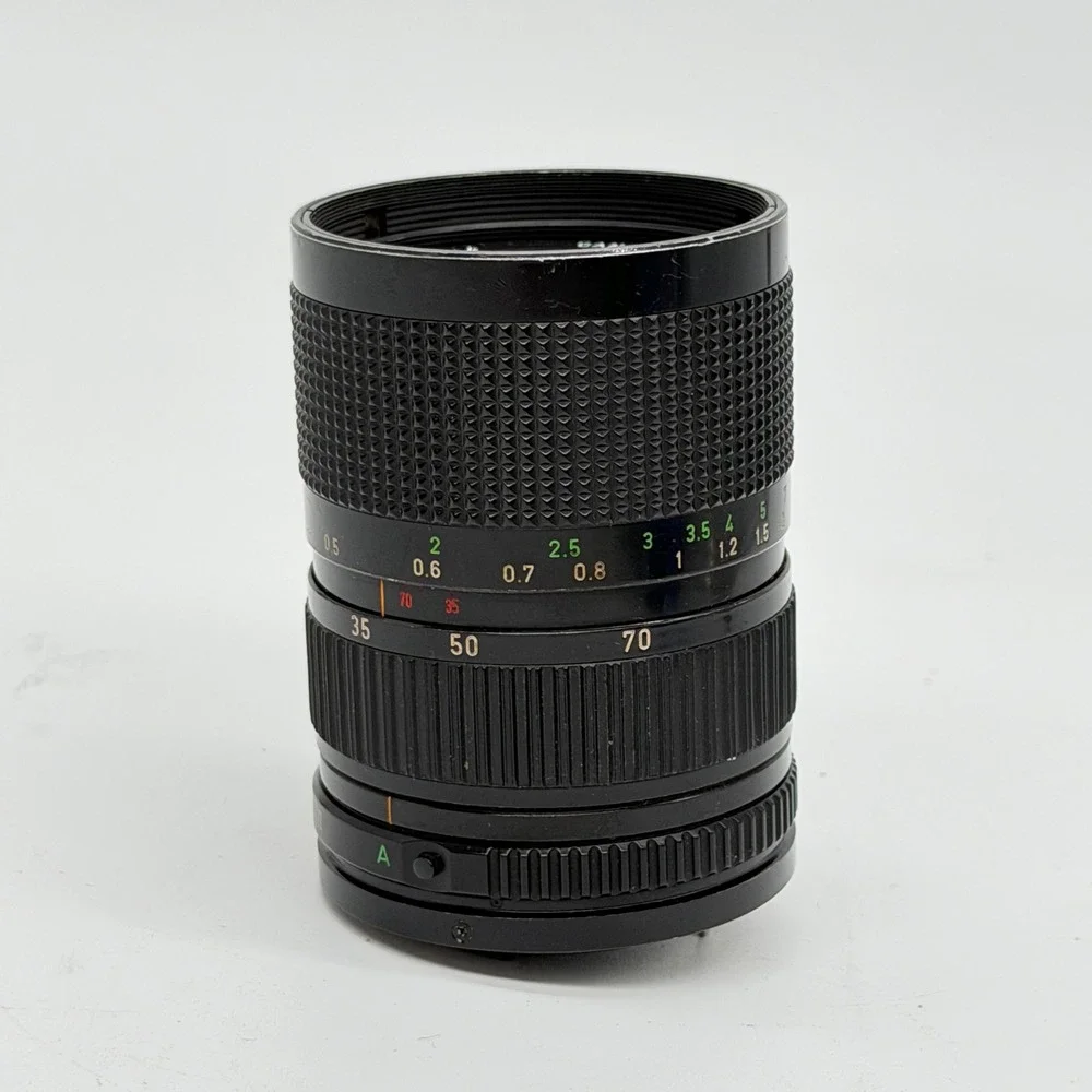 Canon Zoom Lens FD 35-70mm 1:4 Aperture Macro *Focus Ring Stuck at 35mm For Part